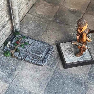 Tomb slab "Forgotten"
