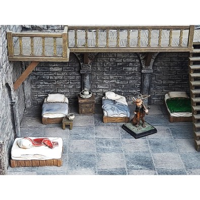Hostel Beds (Set of 4)