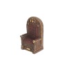 Wooden throne
