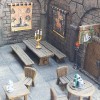 Taverntable and two benches