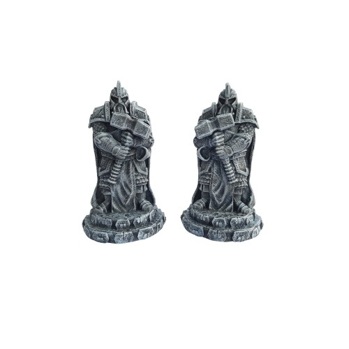 Dwarf Statue With Hammer (x2)