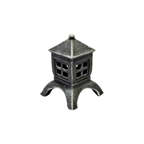 Set of Stone Lanterns with Bamboo Fountains