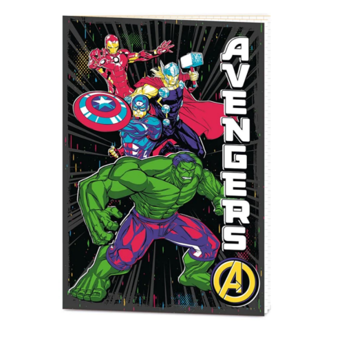Marvel: Avengers (Be Bold) - Α5 Τετράδιο (Σελίδες με Κουτάκια)