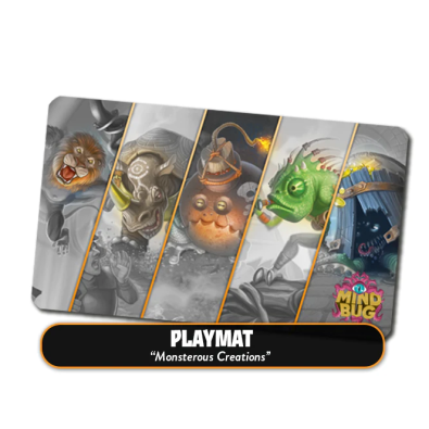 Mindbug - Full Art Playmat - Monstrous Creations