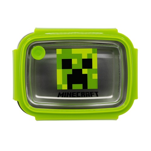 Minecraft Creeper - Μεταλλικό Δοχείο Φαγητού (1020 ml)