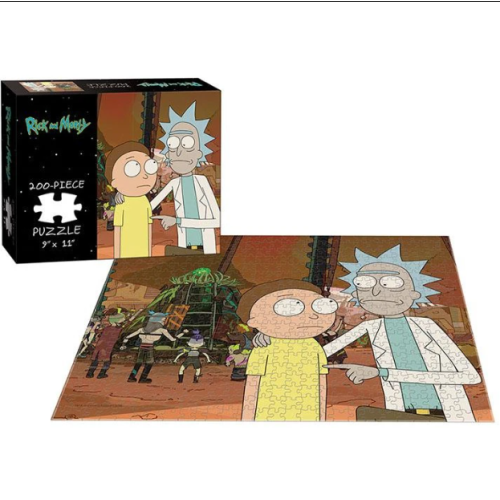 Rick and Morty: Rickmancing the Stone - Παζλ - 200pc