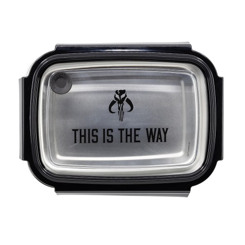 Star Wars: Mandalorian - This is the Way  - Μεταλλικό Δοχείο Φαγητού (1020 ml)