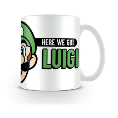 Super Mario: Here we go Luigi - Κεραμική Κούπα (330ml)