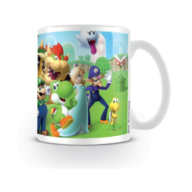 Super Mario: Mushroom Kingdom - Κεραμική Κούπα (330ml)