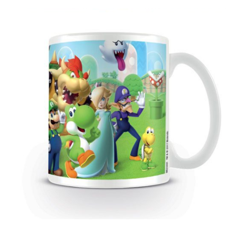 Super Mario: Mushroom Kingdom - Κεραμική Κούπα (330ml)