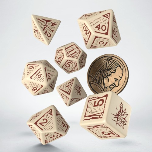 The Witcher Dice Set Vesemir - The Old Wolf