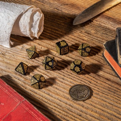 The Witcher Dice Set Vesemir - The Sword Master