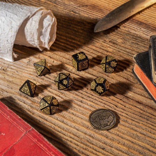 The Witcher Dice Set Vesemir - The Sword Master