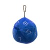 UP - D20 Plush Dice Bag - Blue