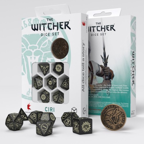 The Witcher Dice Set Ciri - The Zireael