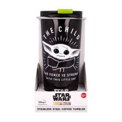 The Child Mandalorian Insulated Stainless Steel Coffee Tumbler 425 ml