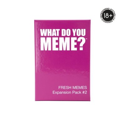 What Do You Meme? Fresh Memes 2 Expansion Pack For Ages 18+ (GR)