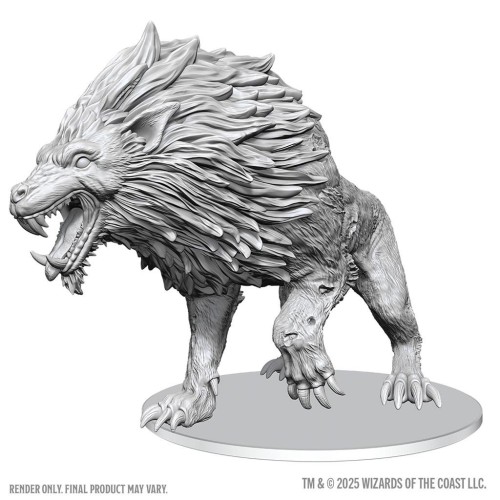 D&D Nolzur's Mini: Dire Worg