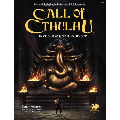 Call of Cthulhu RPG - Investigator Handbook (7th edition)
