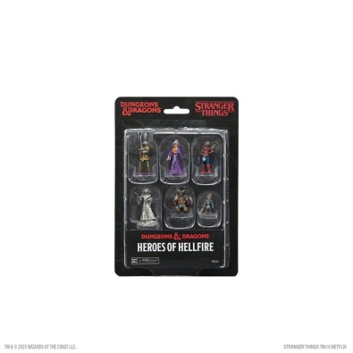Stranger Things: Heroes of Hellfire Miniatures