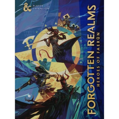 DD5 Forgotten Realms - Heroes of Faerun (Player's Guide Alt Cover)
