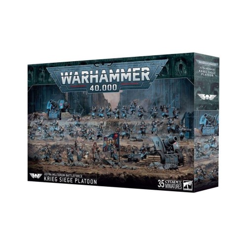 Warhammer 40000: Astra Militarum - Krieg Siege Platoon