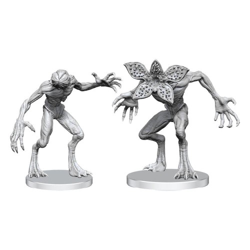Stranger Things Unpainted Miniatures: Demogorgons