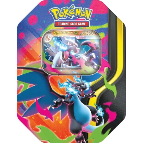 Pokemon TCG - Mega Evolution: Ascended Heroes - Mega Charizard X EX Tin