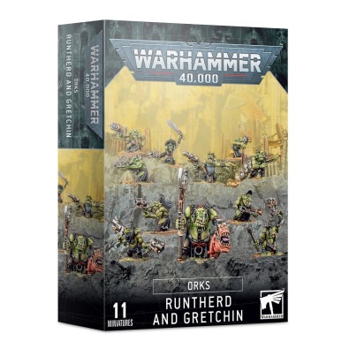 Warhammer 40.000 - Orks: Runtherd and Gretchin