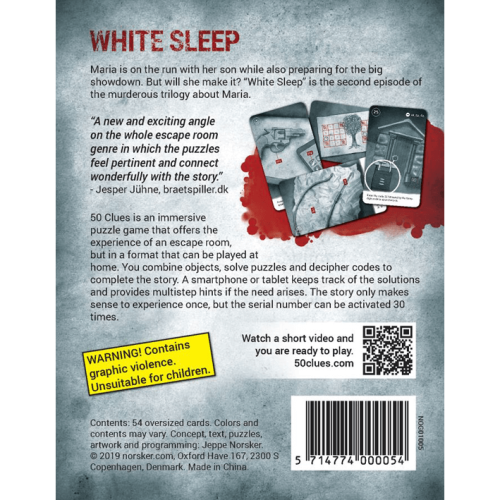 50 Clues: White Sleep