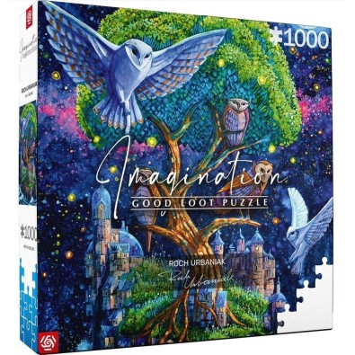 Good Loot Imagination - Roch Urbaniak Owl Island Puzzle 1000
