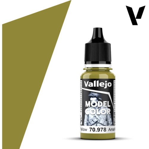 Vallejo Model Color - Dark Yellow (17 ml)