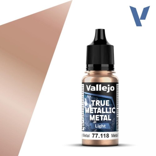 Vallejo True Metallic Metal Light - Rusty Metal (18 ml)