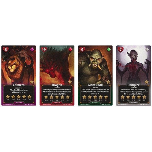 Roll Player: Lenticular Monster Cards Promo Pack