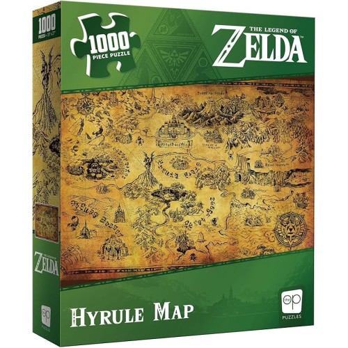 Zelda Hyrule Map Puzzle 1000 pcs