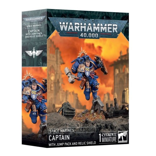 S/M: CAPTAIN W/JUMP  PACK & RELIC SHIELD