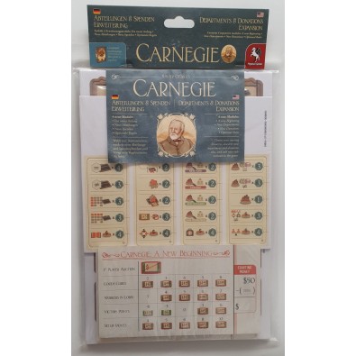 Carnegie: Departments and Donations Expansion