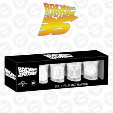 Back To The Future - Shot Glasses (Set of 4)