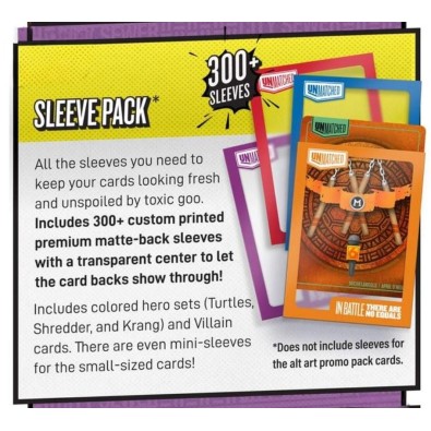 Unmatched Adventures TMNT Sleeve Pack