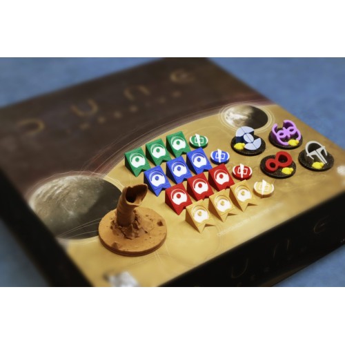 Upgraded components suitable for ‘Dune Imperium’