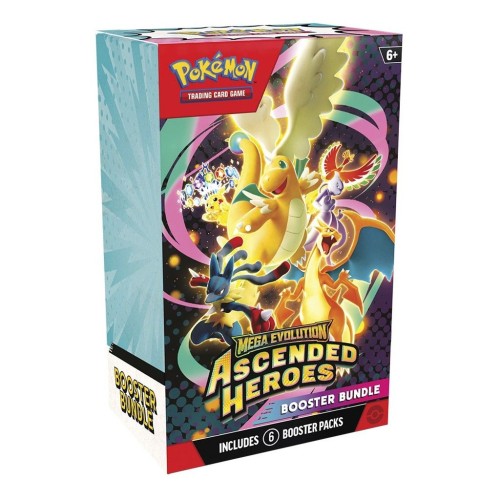 Pokemon TCG Mega Evolution Ascended Heroes Booster Bundle