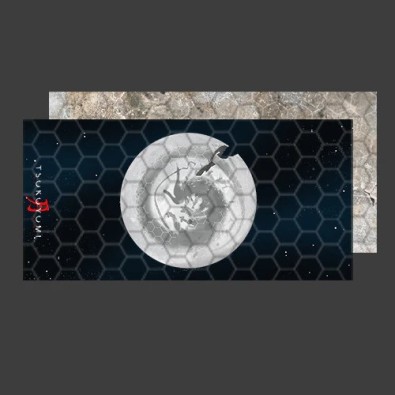 Tsukuyumi Full Moon Down Playmat