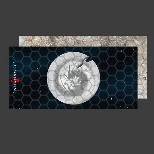 Tsukuyumi Full Moon Down Playmat