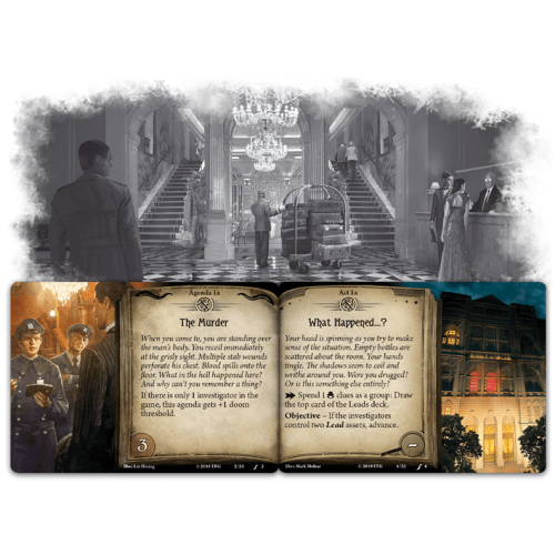 Arkham Horror: The Card Game – Murder at the Excelsior Hotel: Scenario Pack