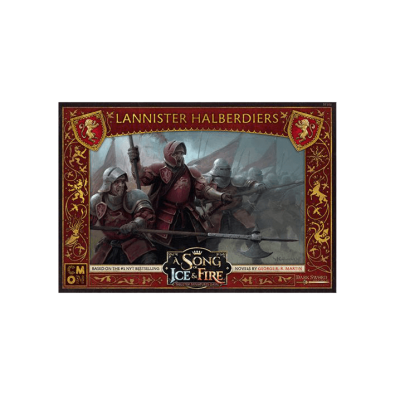 A Song of Ice & Fire: Tabletop Miniatures Game - Lannister Halberdiers (Exp)