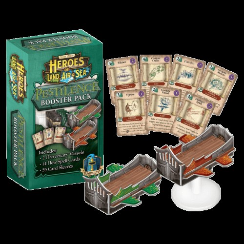 Heroes of Land, Air & Sea: Pestilence Booster Pack- Damaged