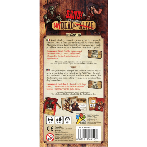 BANG! The Dice Game - Undead or Alive (Exp)