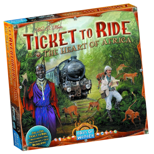 Ticket to Ride Map Collection: Volume 3 – The Heart of Africa