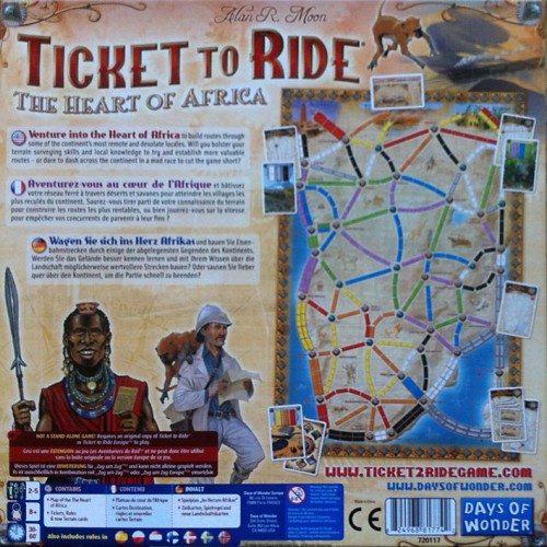 Ticket to Ride Map Collection: Volume 3 – The Heart of Africa
