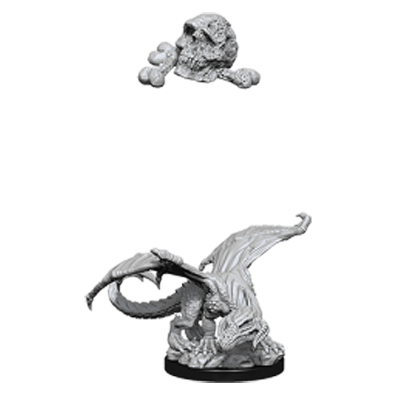 D&D Nolzur's Marvelous Miniatures - Black Dragon Wyrmling